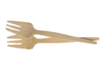 Product foto van Bamboe vork met tanding 140mm BIO