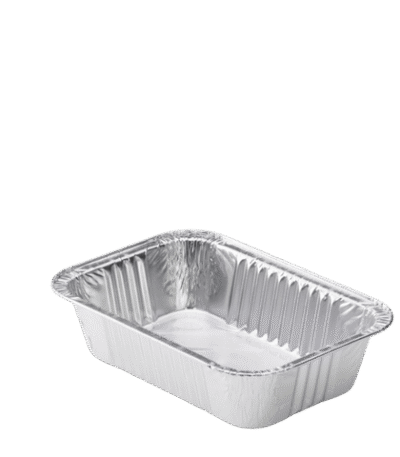 Product foto van Aluminium bakje 160x110x37mm 430ml R4G