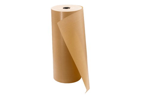 Product foto van Bruin kraft op rol 50cm 50gr.
