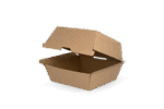 Product foto van Hamburgerbakje IP7 Klein golfkarton kraft Bio