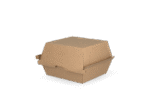 Product foto van Hamburgerbakje IP7 Klein golfkarton kraft Bio