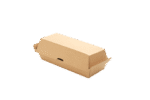 Product foto van Hotdog box 18x7x7cm kraft