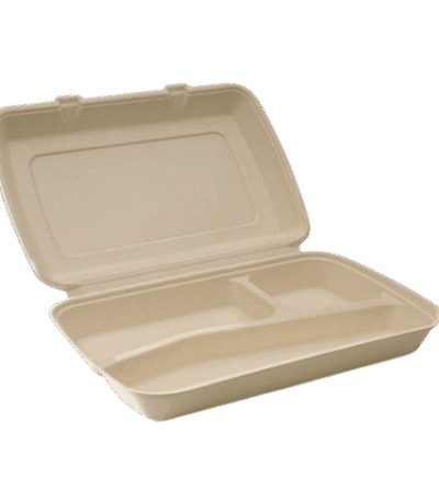 Product foto van Menubox 3-vaks HP12 suikerriet BIO