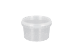 Product foto van Verzegelbare verpakking rond PP 480cc + Deksel