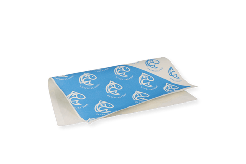 Product foto van Gevoerde vellen vis 33x40cm (10 kg)