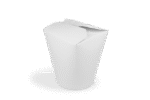 Product foto van Wok to Go beker 32oz 1000ml karton wit