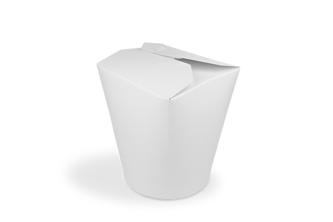 Product foto van Wok to Go beker 32oz 1000ml karton wit