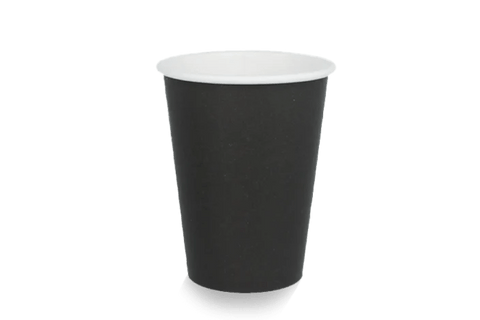 Product foto van Kartonnen koffiebeker 360cc 12oz zwart