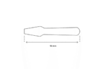 Product foto van Houten ijslepel schepje 96mm 100% FSC® BIO