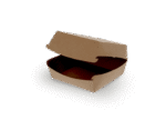 Product foto van Hamburgerbakje Groot kraft BIO