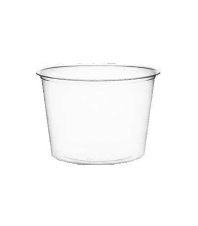 Product foto van Rond bakje 120cc Ø70mm 4oz BIO