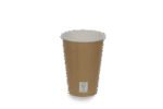 Product foto van Kartonnen koffiebeker 180cc 7.5oz kraftlook FSC Mix Credit
