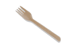 Product foto van Kartonnen vork 165mm BIO