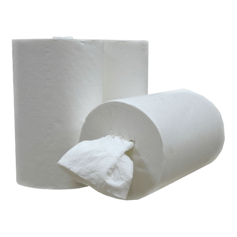 Product foto van Poetsrol Mini (kokerloos) 1 laags Ø20cm 12x115 meter