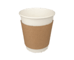 Product foto van Sleeve voor koffiebekers 230cc BIO