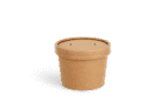 Product foto van Soepbeker 240ml Ø90mm 8oz kraft