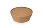 Product foto van Deksel Bowl 500-750-1000ml Ø148mm kraft