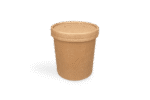 Product foto van Deksel soepbeker 240-360ml Ø90mm kraft