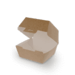 Product foto van Hamburgerbakje Klein BIO