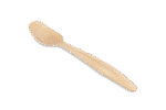 Product foto van Houten lepel 185mm FSC 100% BIO