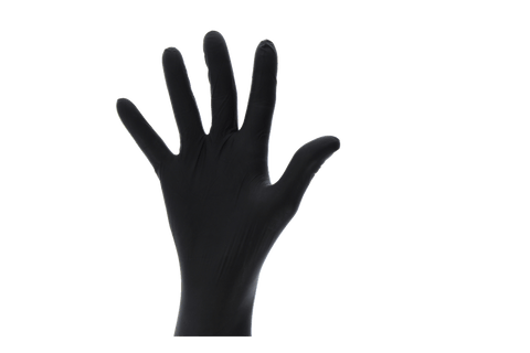 Product foto van Handschoenen Nitril Cat III Classic Zwart Maat S