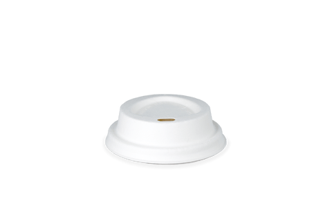 Product foto van Koffiebeker deksels Ø70mm suikerriet BIO