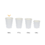 Product foto van Kartonnen koffiebeker 180cc 7.5oz gestreept