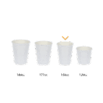 Product foto van Kartonnen koffiebeker 150cc 6oz gestreept