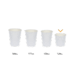 Product foto van Kartonnen koffiebeker 120cc 4oz gestreept