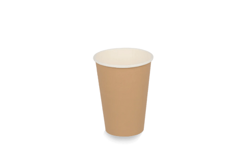 Product foto van Kartonnen koffiebeker 150cc 6oz Kraft