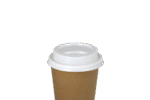 Product foto van Koffiebeker deksels wit Ø70mm