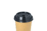Product foto van Koffiebeker deksels zwart Ø73mm
