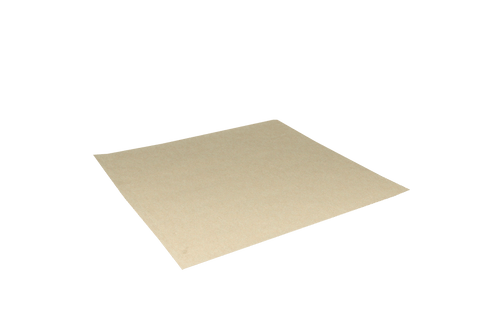 Product foto van Vetvrij papier 33x30cm hamburgervellen kraft