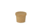 Product foto van Deksel Saus Cup 45ml-60ml-90ml-120ml Ø62mm Kraft