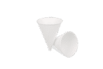 Product foto van Papieren cones (puntbekers) 105cc 4oz BIO