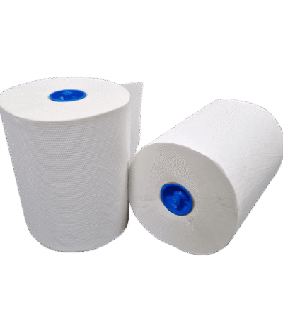 Product foto van Handdoekrol Matic Mini 2 laags 6x165meter Ø18