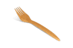 Product foto van Herbruikbare vork 180mm houtlook BIO