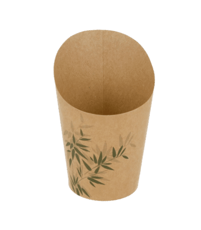 Product foto van Wrap snackbeker middel Kraft bamboe