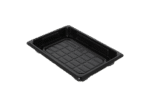 Product foto van Sushi tray HP-05 + deksel 185x130x20mm Zwart