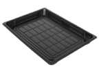 Product foto van Sushi tray HP-11 + deksel 255x187x23mm Zwart