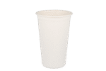 Product foto van Milkshakebeker middel 450ml 16oz wit suikerriet