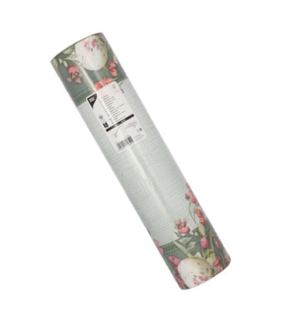 Product foto van Airlaid Tafellopers Pastell Eggs 24m