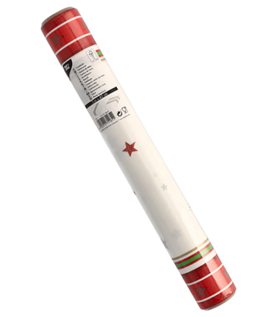 Product foto van Airlaid tafellopers wit 3m Heavenly Stars