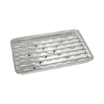 Product foto van Aluminium BBQ schalen hoekig set van 5