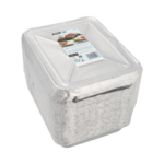 Product foto van Aluminium menuschalen 2-vaks 830ml set van 50