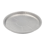 Product foto van Aluminium pizzavormen rond 25cm set van 25