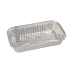 Product foto van Aluminium schalen hoekig set van 50 650ml
