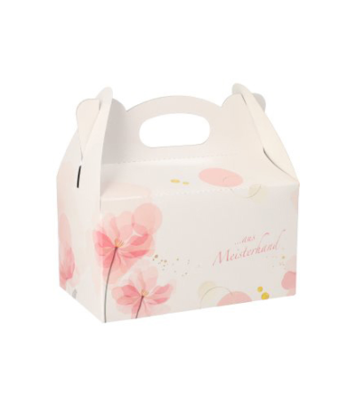 Product foto van Bakdozen lichtroze met handvaten set van 20