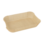 Product foto van Bakpapier voor friteuses bruin 22x14x4
