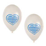 Product foto van Ballonnen Beiers blauw set van 20